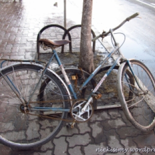rower, raczej mało używany środek transporu...